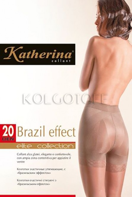 Колготки большого размера с утягивающим эффектом оптом KATHERINA Brazil Effect 20 XL 
