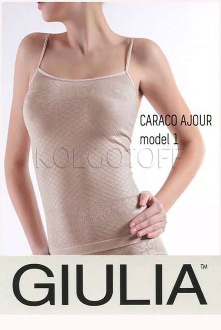 Майка бесшовная оптом GIULIA CARACO AJOUR model 1