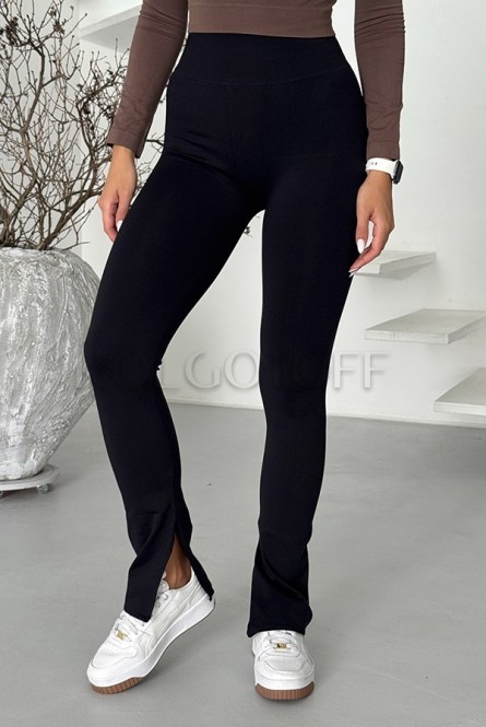 Леггинсы бесшовные с разрезами оптом GIULIA Slits Leggings 