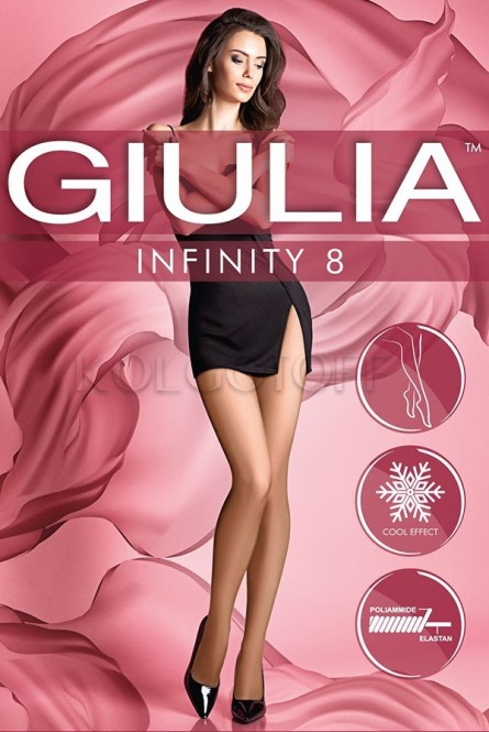 Колготки женские без шортиков летние оптом GIULIA Infinity 8