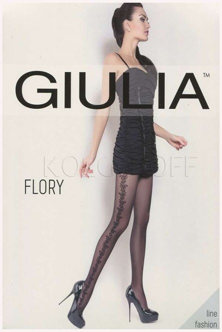 Колготки с узором оптом GIULIA Flory 40 model 3