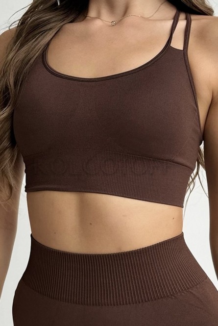 Бесшовный спортивный топ оптом TM KOLGOTOFF TOP SPORT BRA