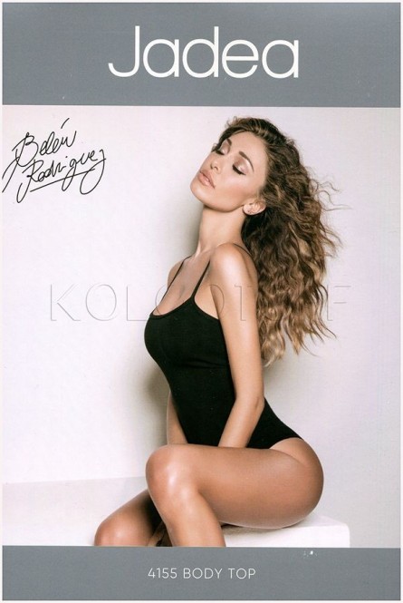 Хлопковое боди-майка на тонкой бретели оптом JADEA Body Top Art 4155