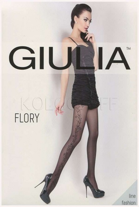 Колготки с узором оптом GIULIA Flory 40 model 2