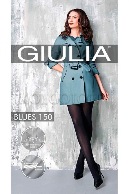 Колготки женские плотные оптом GIULIA Blues 150