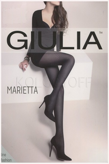 Колготки с узором оптом GIULIA Marietta 60 model 12