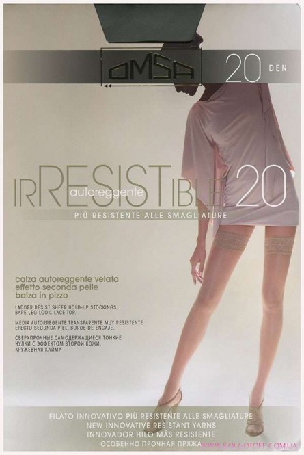 Чулки OMSA irRESISTible 20 autoreggente