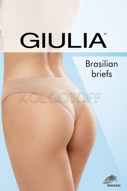 Трусики бесшовные бразилиана оптом GIULIA Brasilian briefs