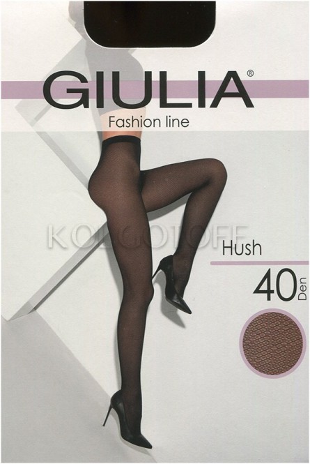 Колготки с узором оптом GIULIA Hush 40 model 6