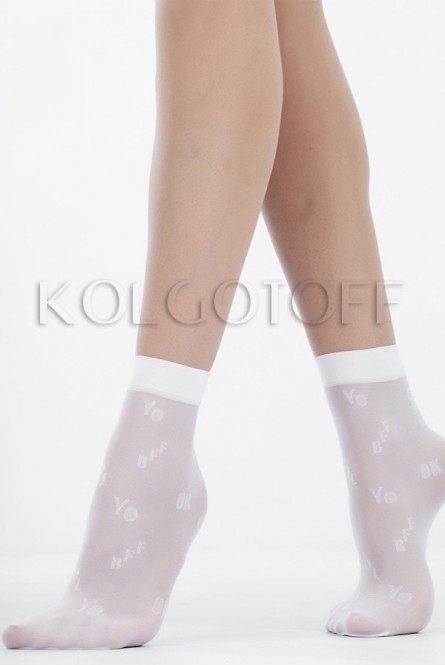 Носочки детские с узором оптом GIULIA LNN-09
