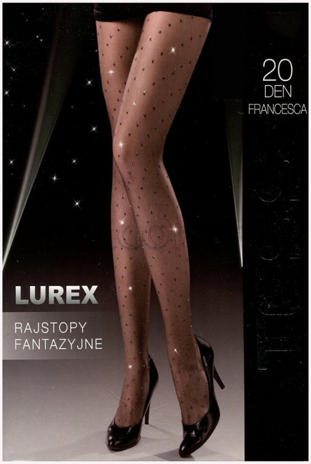Колготки с люрексом оптом TESS Francesca 20