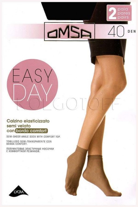 Классические женские носки оптом OMSA Easy Day 40 calzino