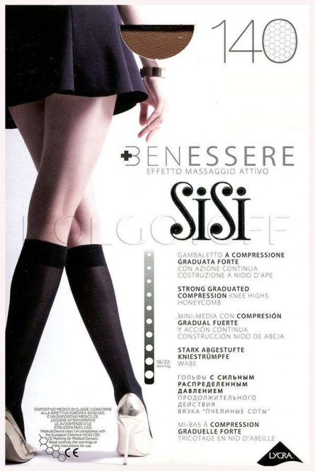 Гольфы лечебные оптом SISI BenEssere 140 gambaletto