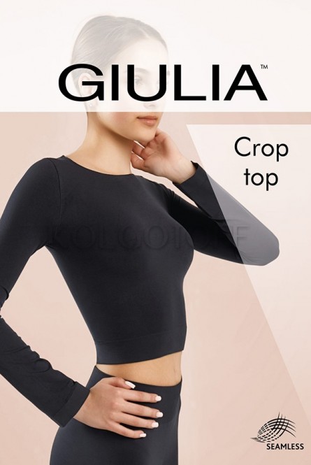 Бесшовная кофта оптом GIULIA CROP TOP