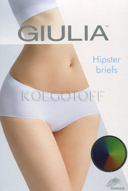 Трусики-слип бесшовные оптом GIULIA Hipster Briefs Color