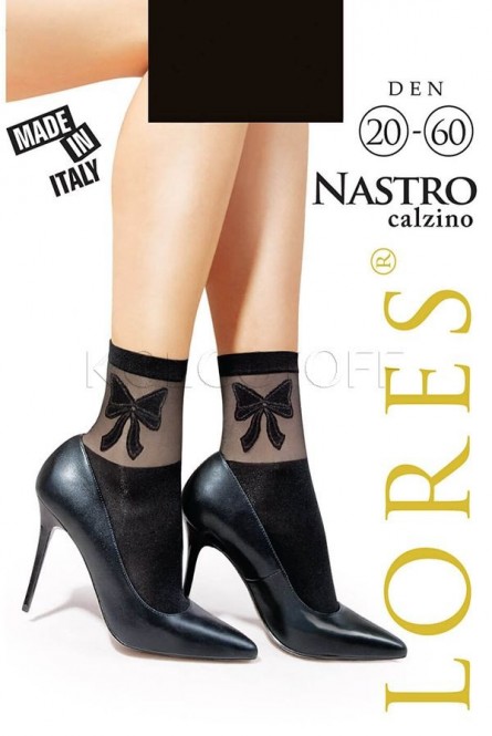 Носки женские с узором оптом LORES Nastro calzino 20-60