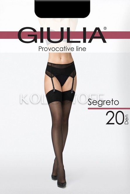Чулки под пояс оптом GIULIA Segreto 20