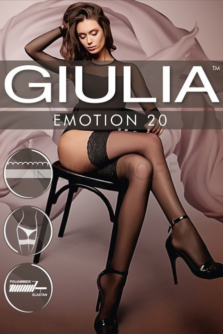 Чулки женские классические GIULIA Emotion 20