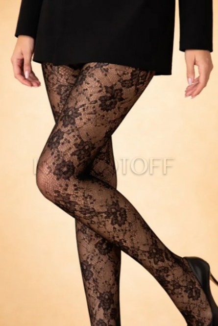 Колготки женские c узором оптом LORES REGINA