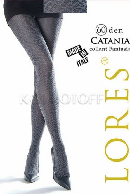 Колготки женские с узором оптом LORES Catania 60