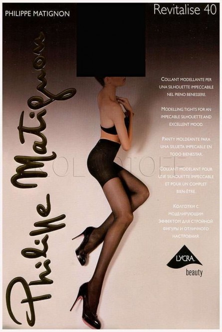 Колготки с моделирующими шортиками оптом PHILIPPE MATIGNON Revitalise 40