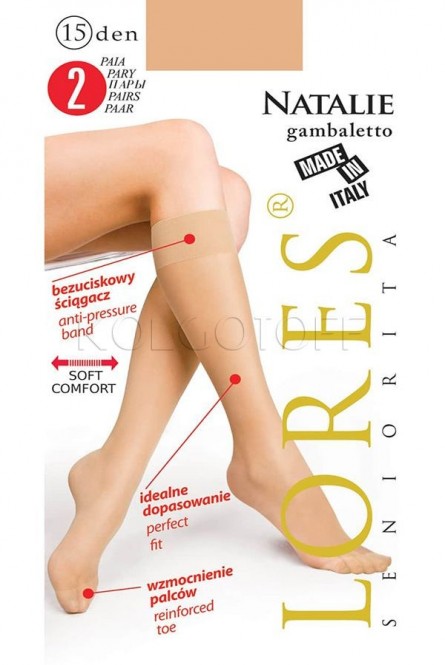 Гольфы женские оптом LORES Natalie 15