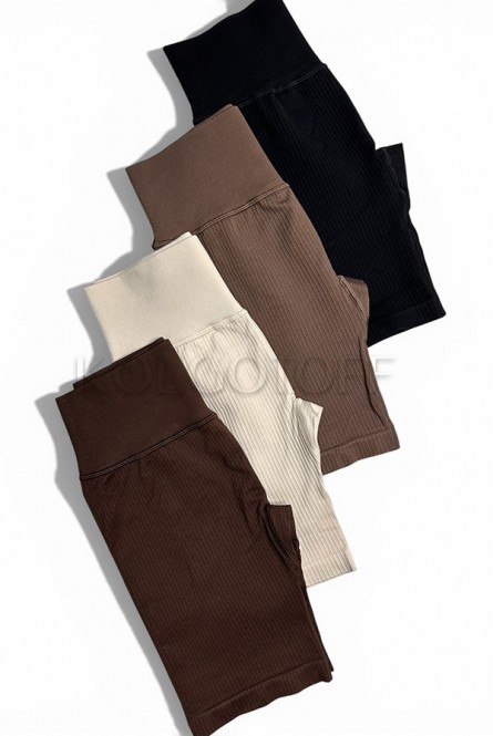 Бесшовные велосипедки в рубчик оптом KOLGOTOFF TRACKS DeFine RIBBED LUXE