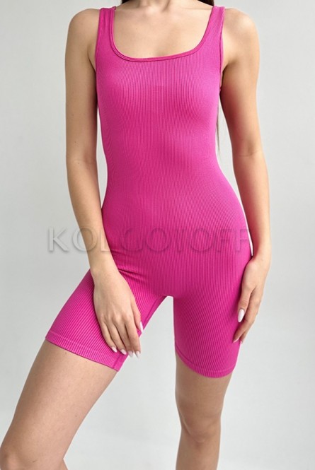 Бесшовный комбинезон оптом KOLGOTOFF Jumpsuit model 2 (широкая бретель)