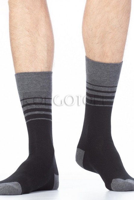 Мужские носки с узором оптом GIULIA MSL-023