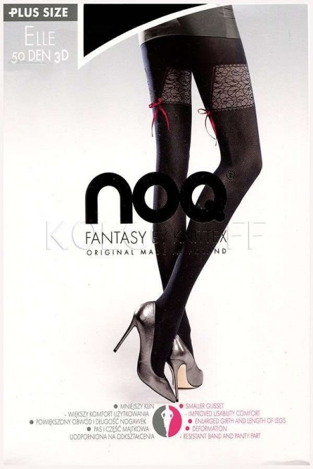 Колготки женские большого размера оптом KNITTEX Elle 50 plus size