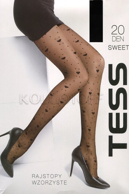 Колготки с узором оптом TESS Sweet 20