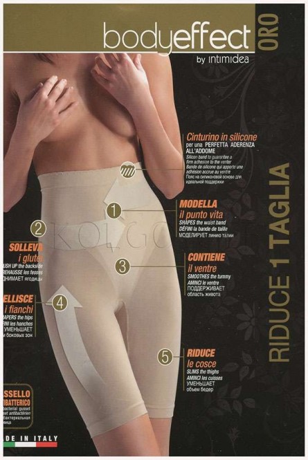 Шорты моделирующие INTIMIDEA GUAINA BODYEFFECT ORO (Art.410618)