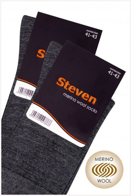 Носки мужские с шерстью оптом STEVEN ART 130
