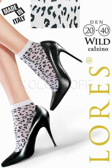 Носки женские с узором оптом LORES Wild calzino 20-40