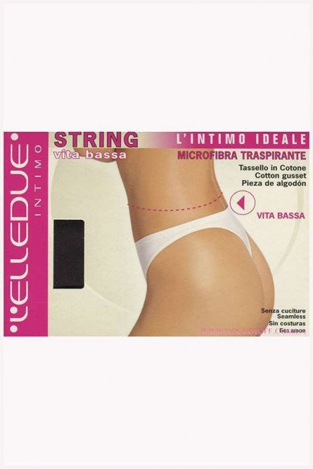 Трусики стринг бесшовные оптом ELLEDUE STRING vita bassa