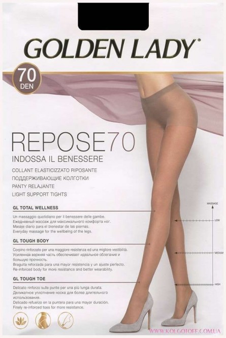 Колготки поддерживающие плотные оптом GOLDEN LADY Repose 70