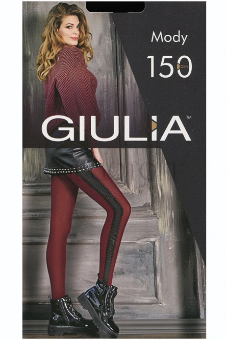 Колготки хлопковые с узором оптом GIULIA Mody 150 model 1