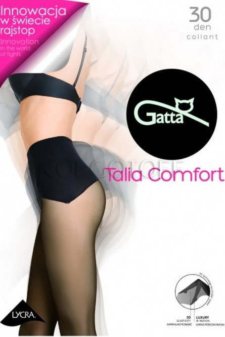 Бесшовные колготки с широким поясом оптом GATTA Talia Comfort 30