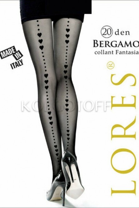 Колготки с узором оптом LORES Bergamo 20