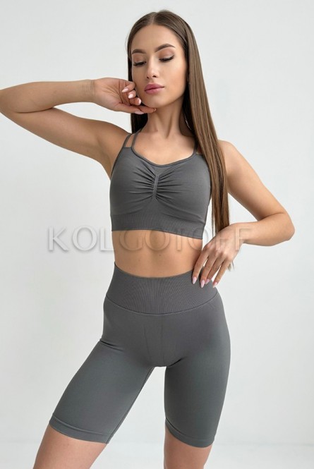 Бесшовный спортивный топ оптом TM KOLGOTOFF TOP Define Seamless