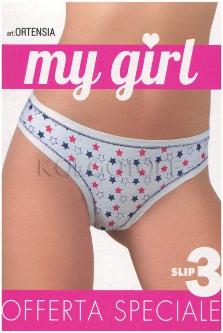 Хлопковые трусики-слип оптом JADEA by Intimo Artu Ortensia