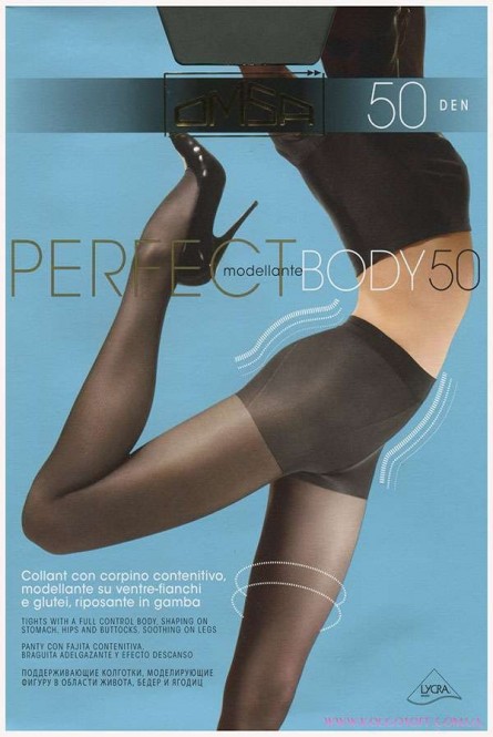 Колготки с моделирующими шортиками оптом OMSA Perfect Body 50