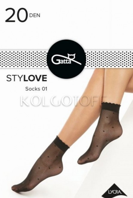 Носки женские с узором оптом GATTA Stylove 01 socks
