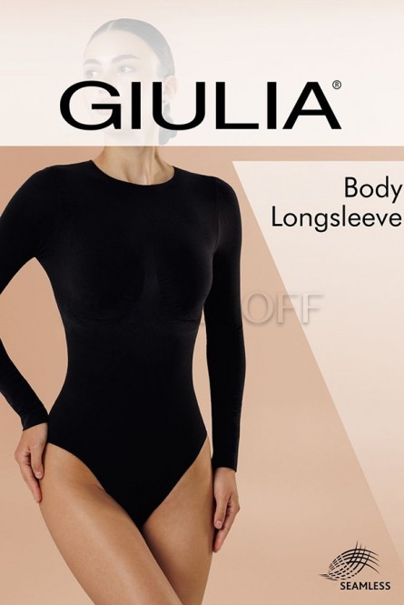 Боди бесшовное оптом GIULIA BODY Longsleeve