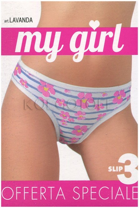 Хлопковые трусики-слип оптом JADEA by Intimo Artu Lavanda