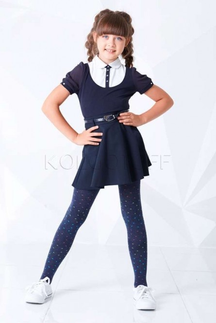 Колготки детские с хлопком оптом GIULIA D001 junior