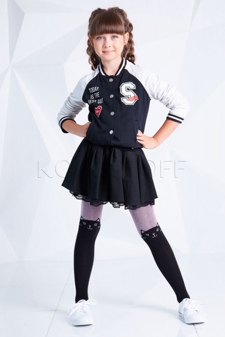 Колготки детские с хлопком оптом GIULIA D003 teen girl