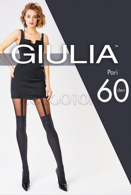 Колготки с имитацией чулок оптом GIULIA Pari 60 model 18