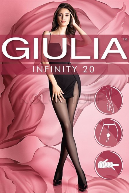 Колготки женские без шортиков оптом GIULIA Infinity 20