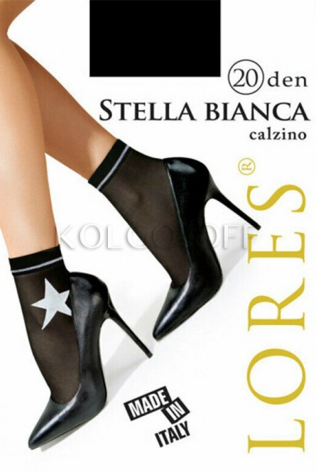Носки женские с узором оптом LORES Stella Bianca 20 calzino